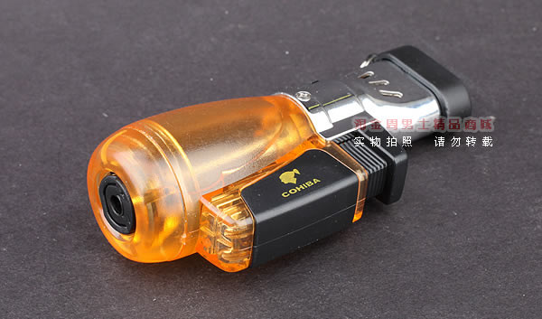 皇冠烟具 高希霸cohiba雪 茄打火机 防风直冲火 火云COB-278-1