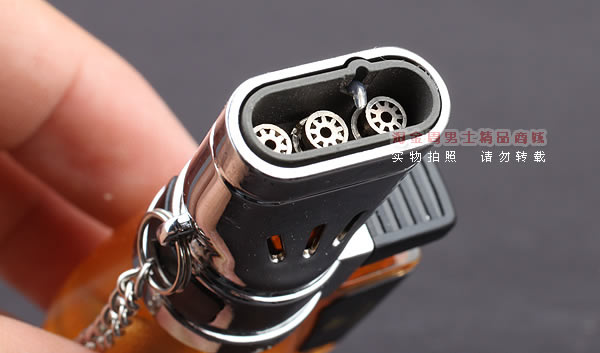 皇冠烟具 高希霸cohiba雪 茄打火机 防风直冲火 火云COB-278-3