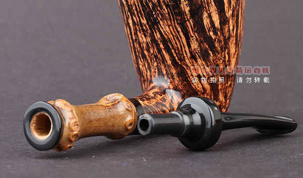 原装进口 丹麦大师WINSLOW石楠木手工竹节烟斗 6件套装 C级别C11-8