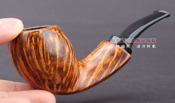 原装进口 加拿大Silver Castle SC石楠木手工烟斗 步弓骑BGQ04-9