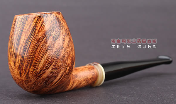 原装进口 加拿大Silver Castle SC石楠木手工烟斗 骑兵QB08-1