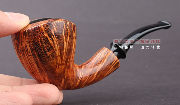 原装进口 加拿大Silver Castle SC石楠木手工烟斗 三骑兵QB10-10