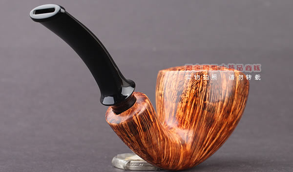 原装进口 加拿大Silver Castle SC石楠木手工烟斗 三骑兵QB10-3