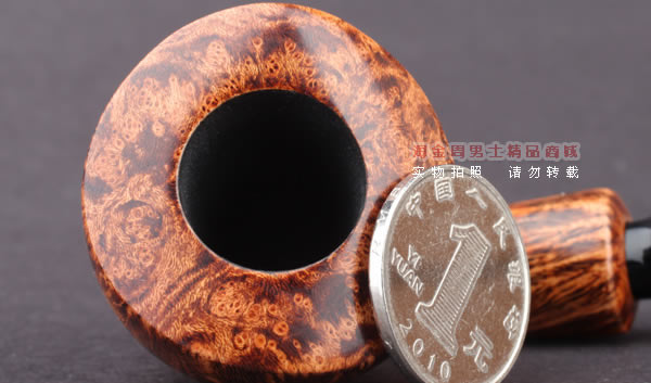 原装进口 加拿大Silver Castle SC石楠木手工烟斗 三骑兵QB10-7