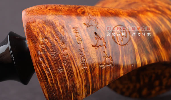 原装进口 加拿大Silver Castle SC石楠木手工烟斗 三骑兵QB11-9