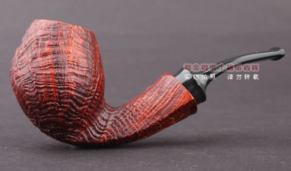 原装进口 加拿大Silver Castle SC石楠木手工烟斗 三骑兵QB15-4