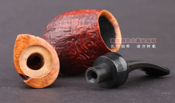 原装进口 加拿大Silver Castle SC石楠木手工烟斗 三骑兵QB15-7