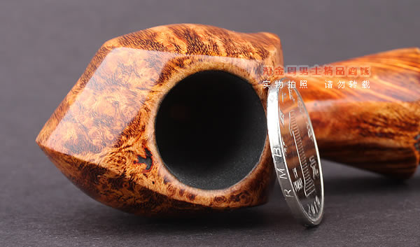 原装进口 加拿大Silver Castle SC石楠木手工烟斗 荣耀骑兵QB16-7