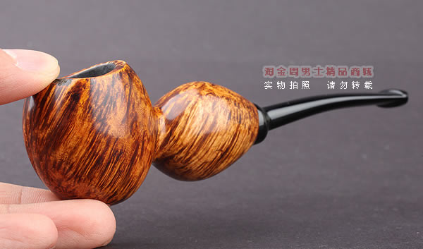 原装进口 加拿大Silver Castle SC石楠木手工烟斗 荣耀骑兵QB17-10