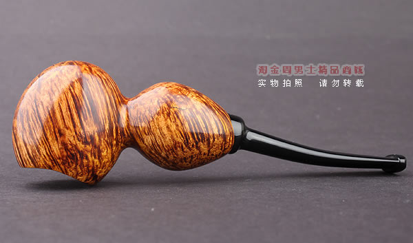 原装进口 加拿大Silver Castle SC石楠木手工烟斗 荣耀骑兵QB17-5