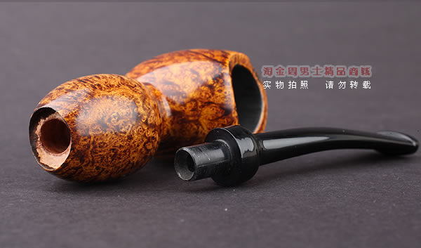 原装进口 加拿大Silver Castle SC石楠木手工烟斗 荣耀骑兵QB17-8