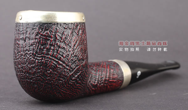 原装进口 爱尔兰彼得森peterson石楠木烟斗 6件套装双银圈107-1