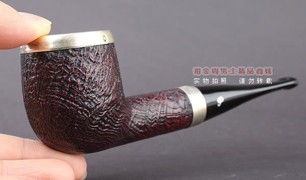 原装进口 爱尔兰彼得森peterson石楠木烟斗 6件套装双银圈107-8