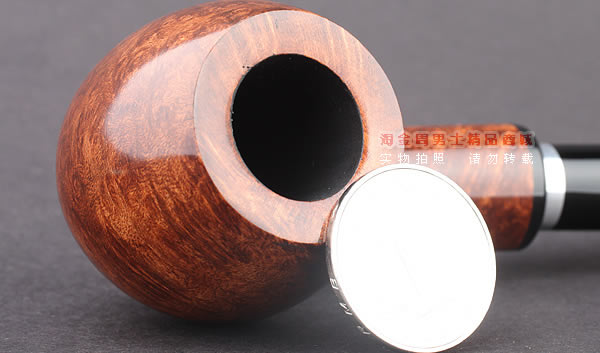 原装进口 意大利丹尼克denicool石楠木烟斗 6件套装原木银圈761-5