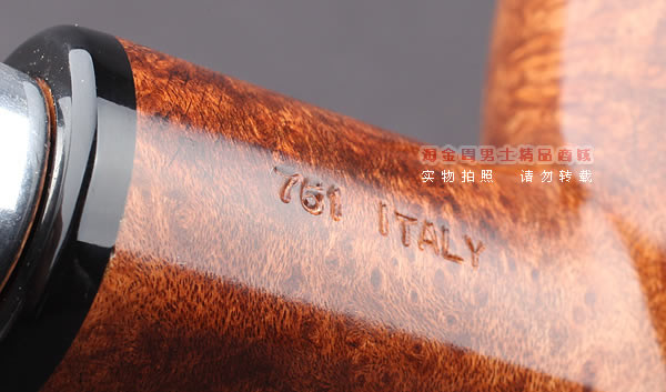 原装进口 意大利丹尼克denicool石楠木烟斗 6件套装原木银圈761-8