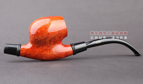 原装进口 正品意大利brebbia芭比石楠木烟斗 双滤芯精选斗-3
