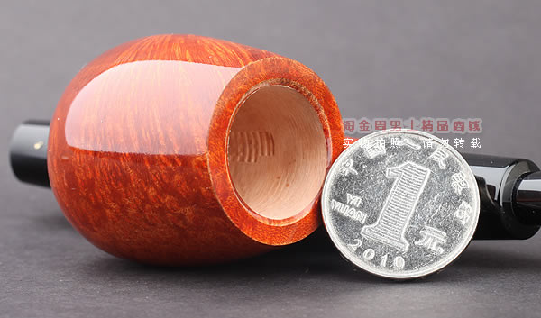 原装进口 正品意大利brebbia芭比石楠木烟斗 双滤芯精选斗-4