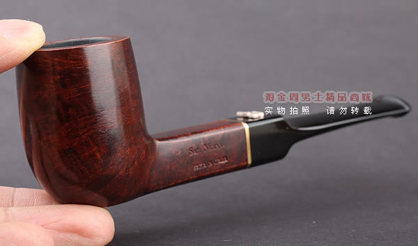 原装进口 意大利圣马可San Marco石楠木烟斗 6件套装305-8