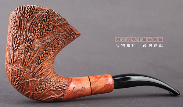 原装进口 意大利Amorelli石楠木手工烟斗 5件套装A414-2-4