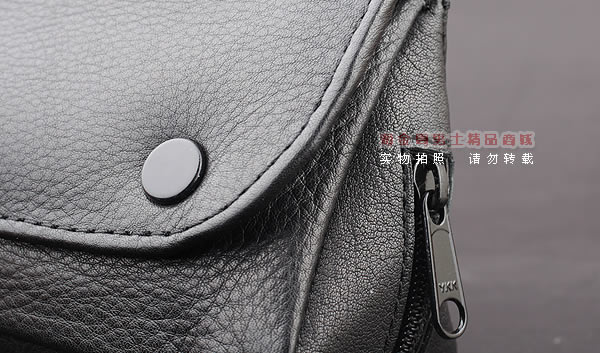 进口烟具 原装正品意大利lubinski真皮2斗烟斗皮包 I714 黑色-9