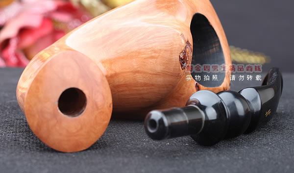 原装进口 丹麦大师Erik Nording 石楠木手工烟斗 光亮04-7