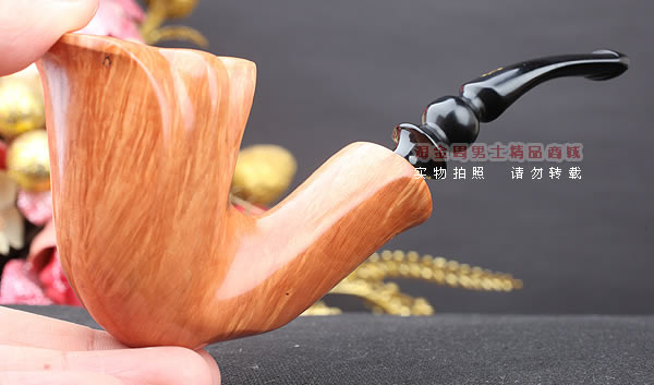 原装进口 丹麦大师Erik Nording 石楠木手工烟斗 光亮04-9