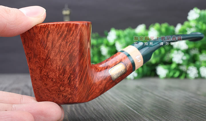【淘金周】丹麦史丹威STANWELL石楠木烟斗 2015年限量烟斗浅棕色-12
