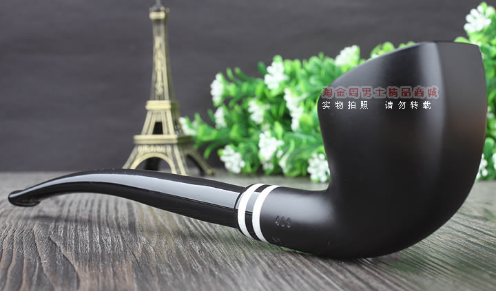 【淘金周】丹麦Stanwell双嘴石楠木烟斗阅读烟斗6件套黑白双嘴409-3