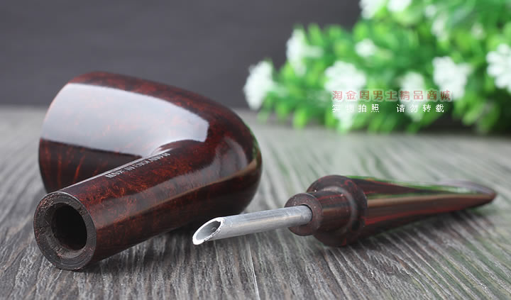 【淘金周】英国登喜路Dunhill石楠木烟斗 6件套装 粟色光面3105-7