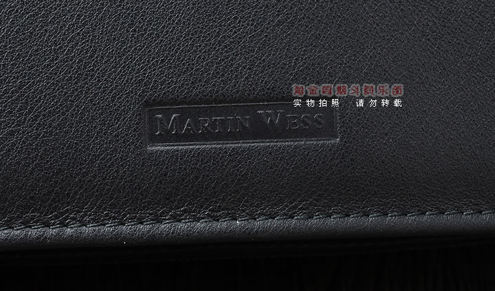 【淘金周】原装德国Martin Wess手工牛皮烟斗包 3斗包P107-3-10