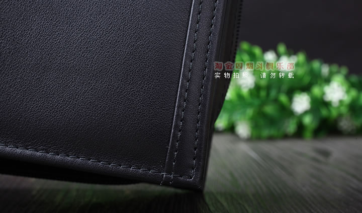 【淘金周】原装德国Martin Wess手工牛皮烟斗包 3斗包P107-3-11