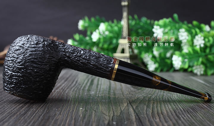 进口烟具 意大利沙芬SAVINELLI石楠木烟斗 六件套装老虎刻花207-4