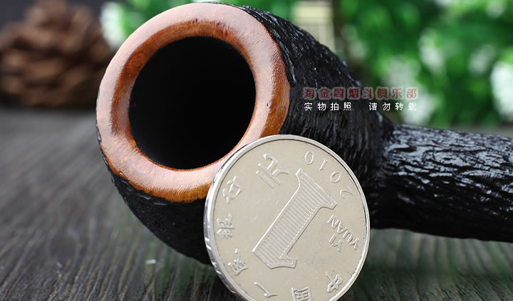 进口烟具 意大利沙芬SAVINELLI石楠木烟斗 六件套装老虎刻花207-5