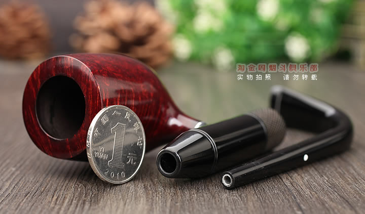 英国登喜路Dunhill BRUYERE石楠木手工烟斗 骑士斗4103-4