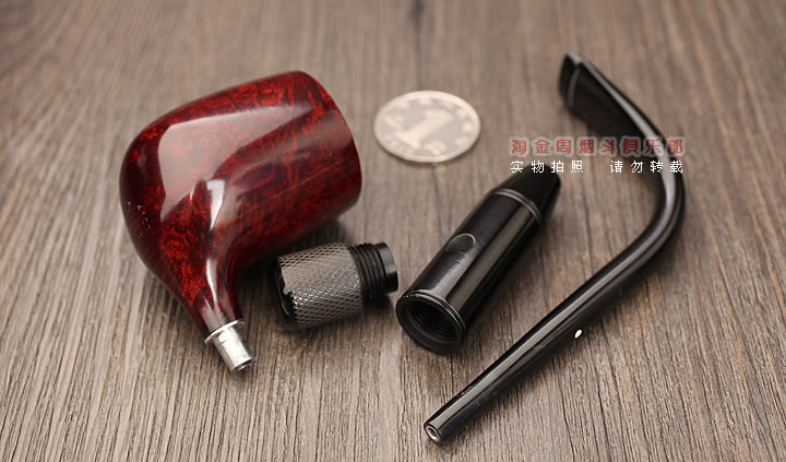英国登喜路Dunhill BRUYERE石楠木手工烟斗 骑士斗4103-5