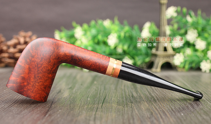进口烟具 法国CHACOM CC石楠木烟斗 五件套装ALPINA 棕红哑光32-4
