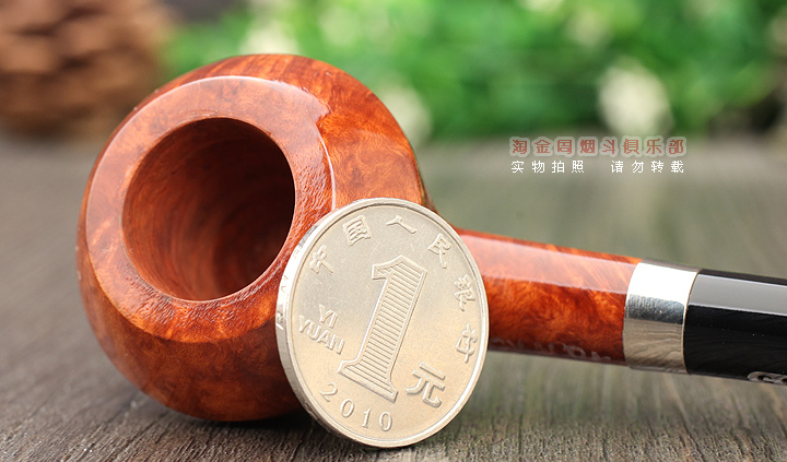 淘金周 法国CHACOM CC石楠木烟斗 5件套装Classic经典 原木色364-5