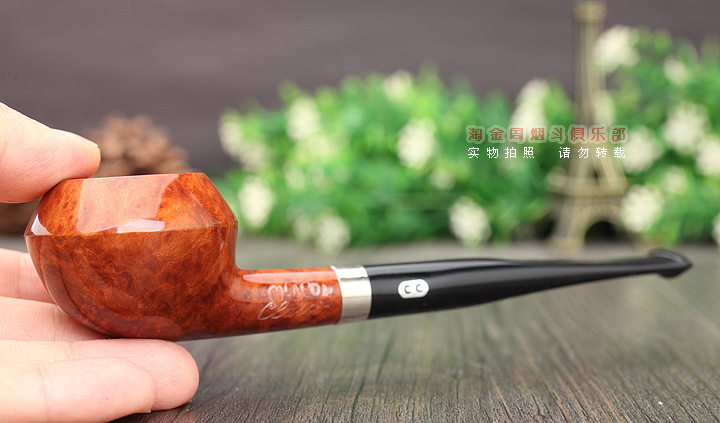 淘金周 法国CHACOM CC石楠木烟斗 5件套装Classic经典 原木色364-9