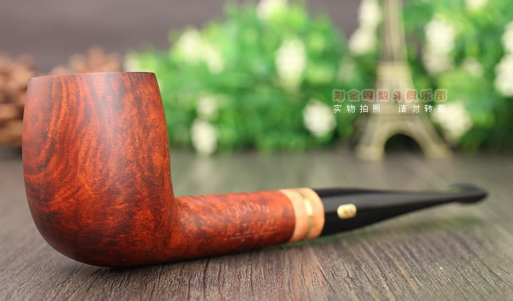 进口烟具 法国CHACOM CC石楠木烟斗 五件套装ALPINA 棕红哑光110-1