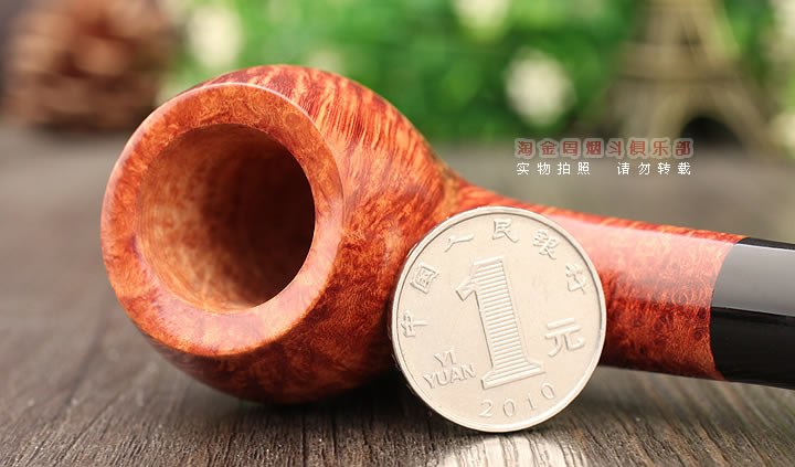 淘金周 意大利维布拉蒂Viprati VIP进口石楠木手工烟斗 V50-5