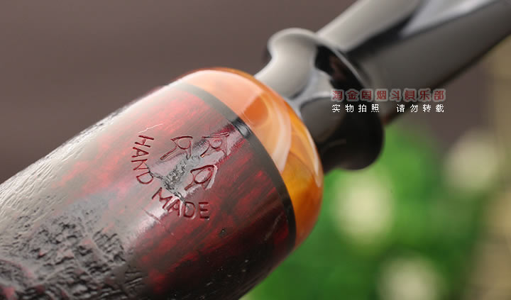 强推 齐国斌工作室 运动系列 石楠木烟斗 5件套装喷砂弯式牛头Q12-7