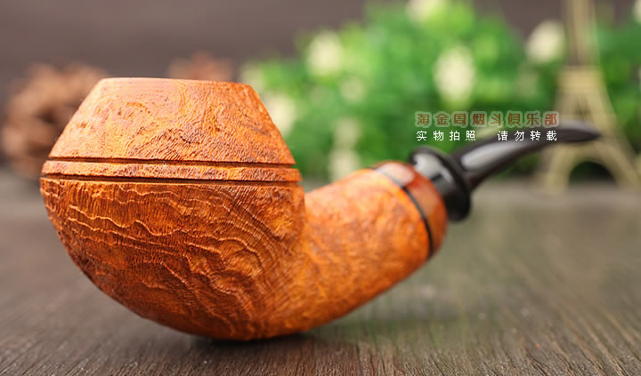 强推 齐国斌工作室 运动系列 石楠木烟斗 5件套装喷砂弯式牛头Q13-1