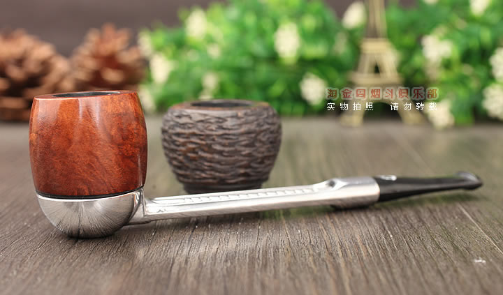 进口烟具 正品英国小鹰FALCON石楠木烟斗 可拆式超值组合斗 直式-1