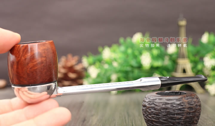 进口烟具 正品英国小鹰FALCON石楠木烟斗 可拆式超值组合斗 直式-10