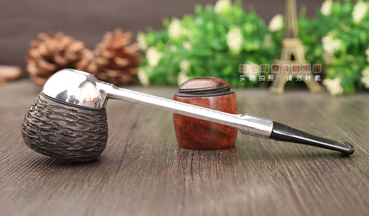 进口烟具 正品英国小鹰FALCON石楠木烟斗 可拆式超值组合斗 直式-4