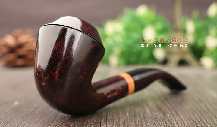 法国Butz Choquin BC石楠木烟斗 BURGUNDY勃艮第 光面-1