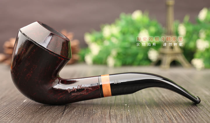 法国Butz Choquin BC石楠木烟斗 BURGUNDY勃艮第 光面-3