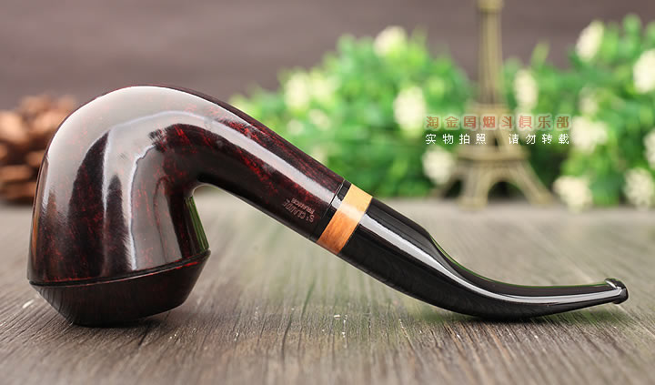 法国Butz Choquin BC石楠木烟斗 BURGUNDY勃艮第 光面-4
