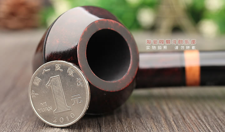 法国Butz Choquin BC石楠木烟斗 BURGUNDY勃艮第 光面-5