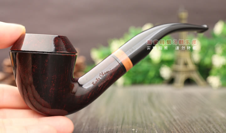 法国Butz Choquin BC石楠木烟斗 BURGUNDY勃艮第 光面-9